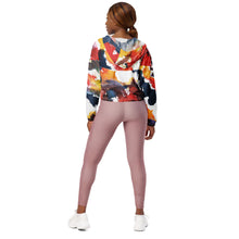 Load image into Gallery viewer, Women’s cropped windbreaker
