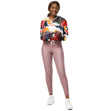 Load image into Gallery viewer, Women’s cropped windbreaker
