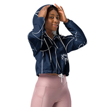 Load image into Gallery viewer, Women’s cropped windbreaker
