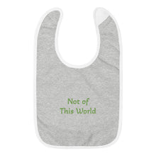 Load image into Gallery viewer, Embroidered Baby Bib
