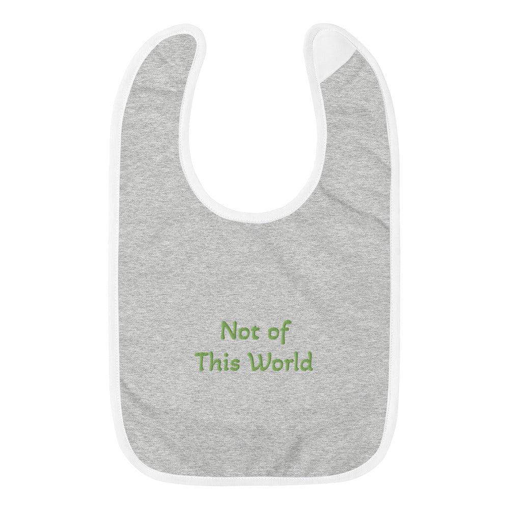 Embroidered Baby Bib