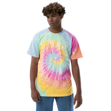 Load image into Gallery viewer, Oversized tie-dye t-shirt
