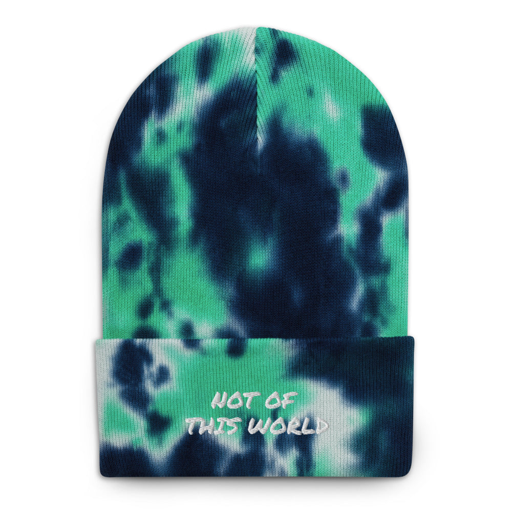 Tie-dye beanie